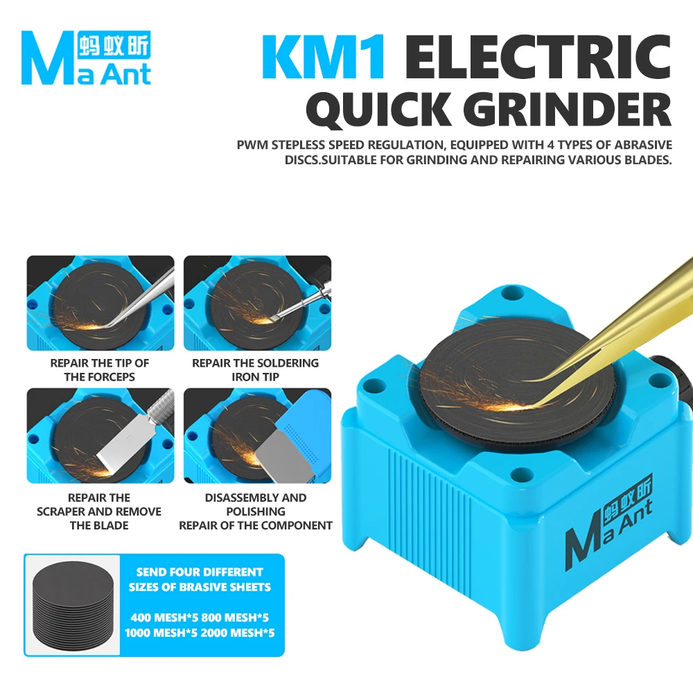 Electronic Repairing - MaAnt KM1 Electric Grinder 7000–15000 RPM