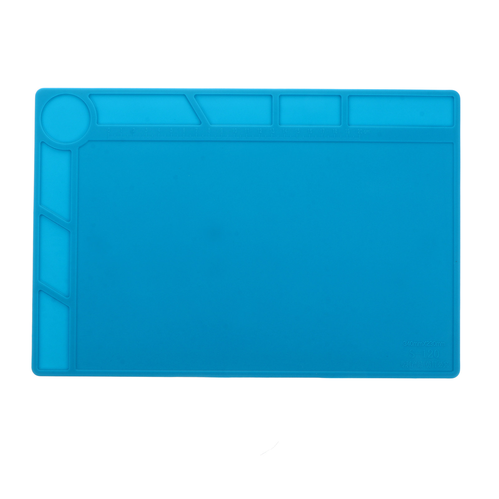 Electronics Repair Mat - Heat Resistant Silicone Soldering Mat Large
