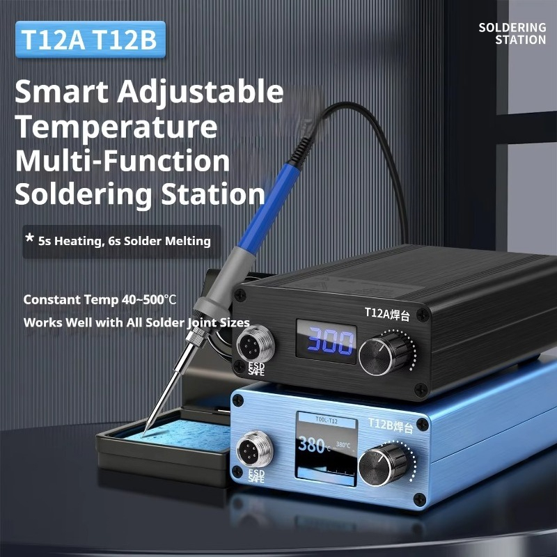 Electronic Repairing - T12A And cooled high-power industrial-grade electronics