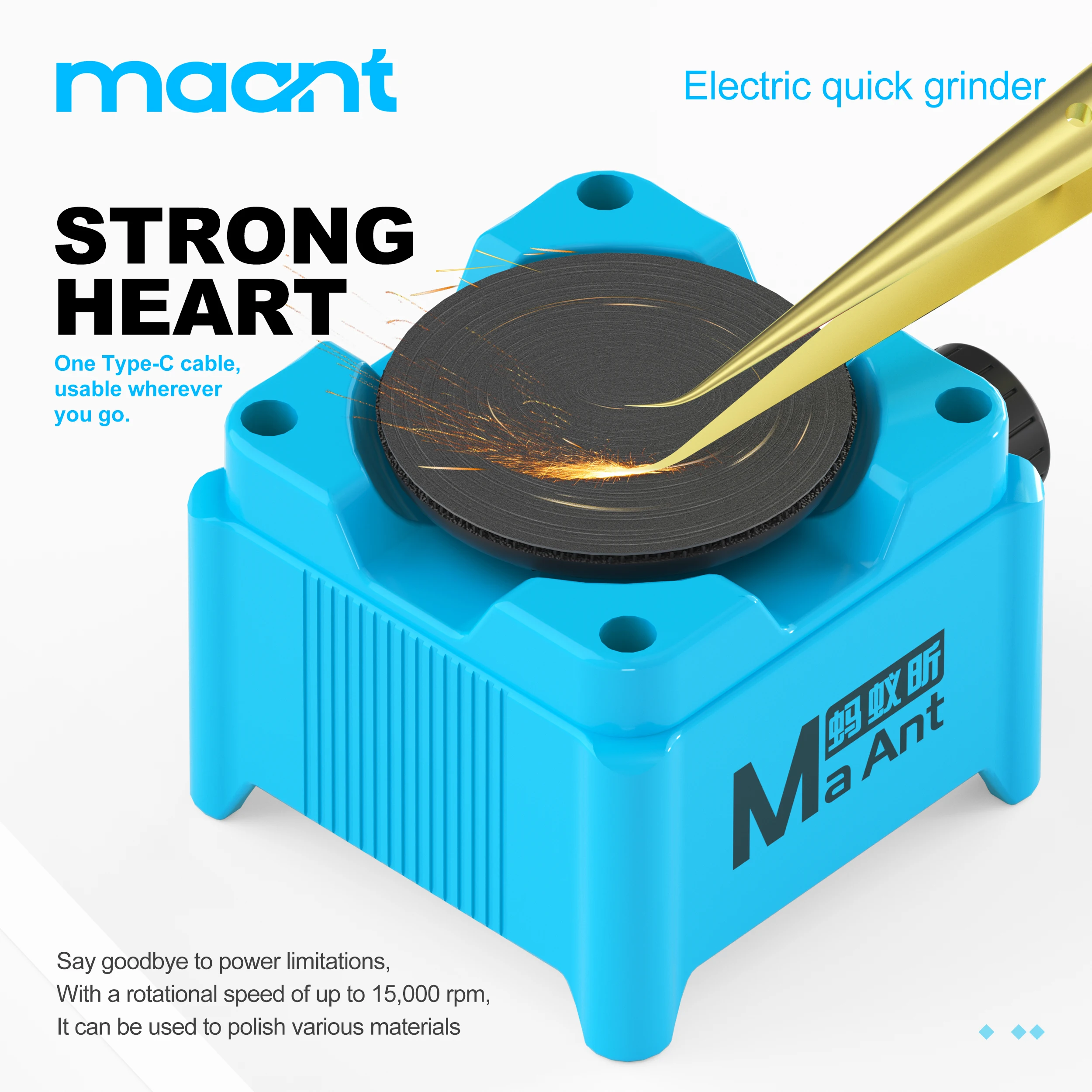 MaAnt KM1 Electric Grinder 700 - огляд і ціна Electronic Repairing