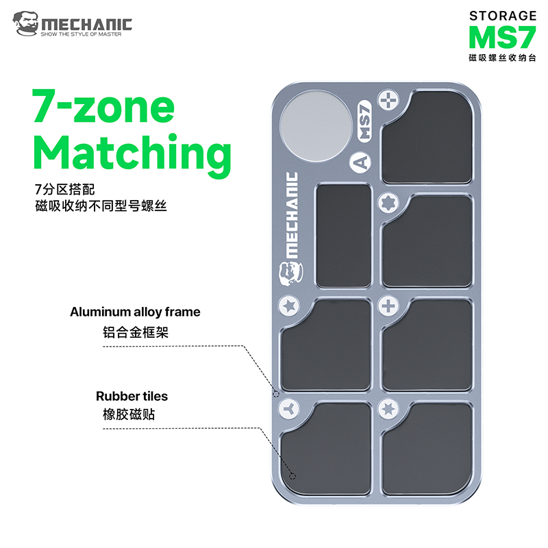 MECHANIC MS7 Magnetic Screw St - огляд і ціна Electronics Repair Mat