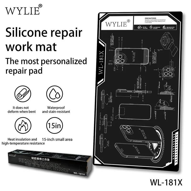 WYLIE WL-181X Silicone Solderi - огляд і ціна Electronics Repair Mat