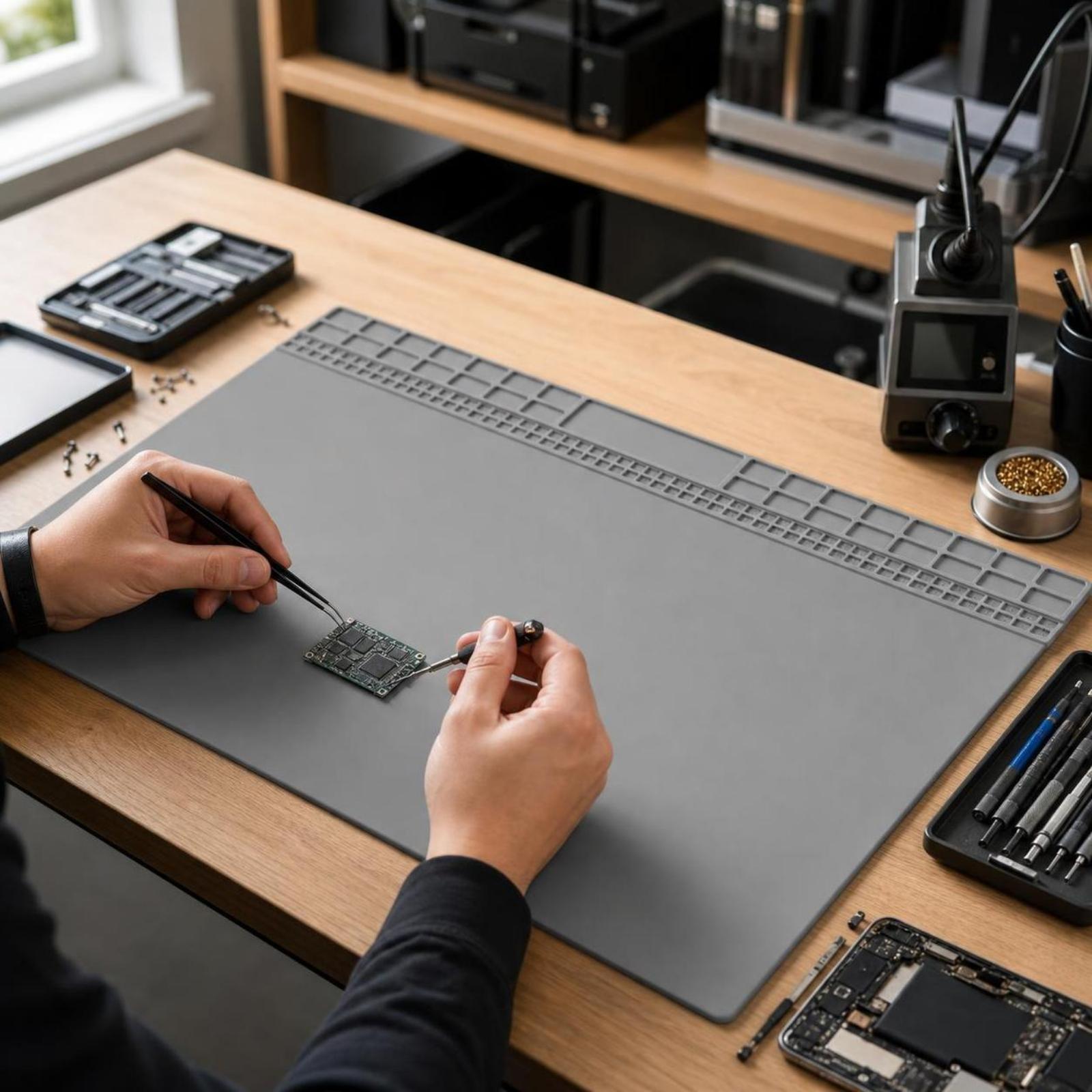 Heat Resistant Silicone Mat fo - огляд і ціна Electronic Repairing