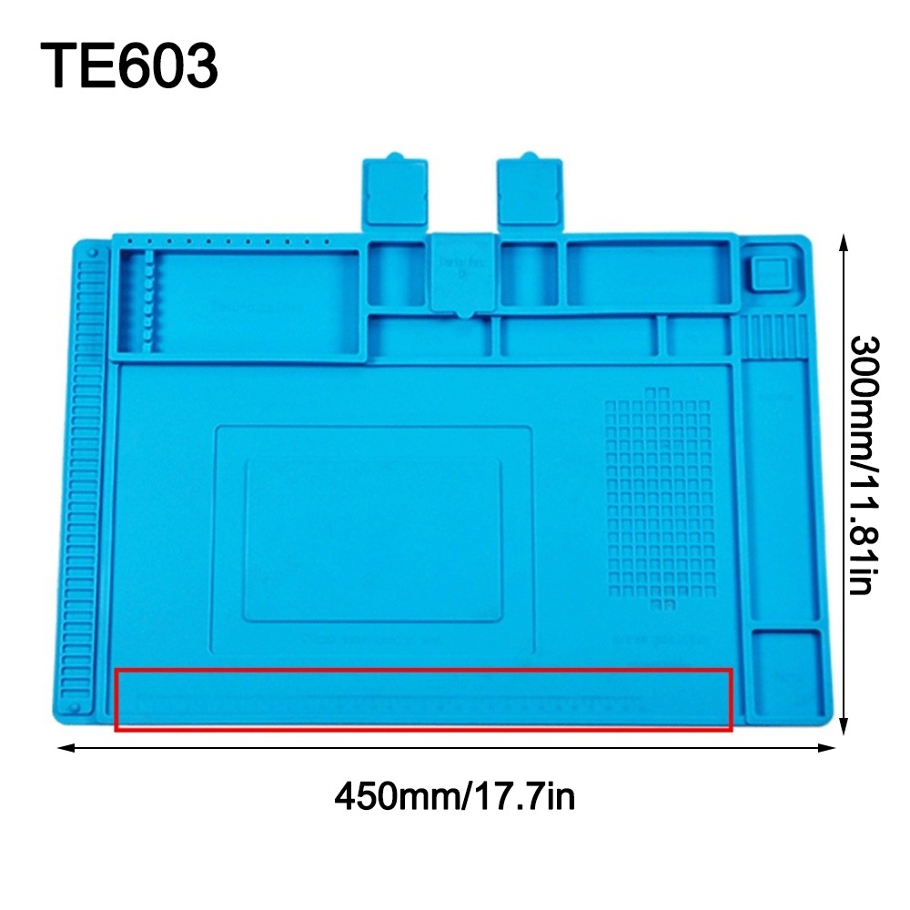 Silicone Soldering Station Mat - огляд і ціна Electronics Repair Mat